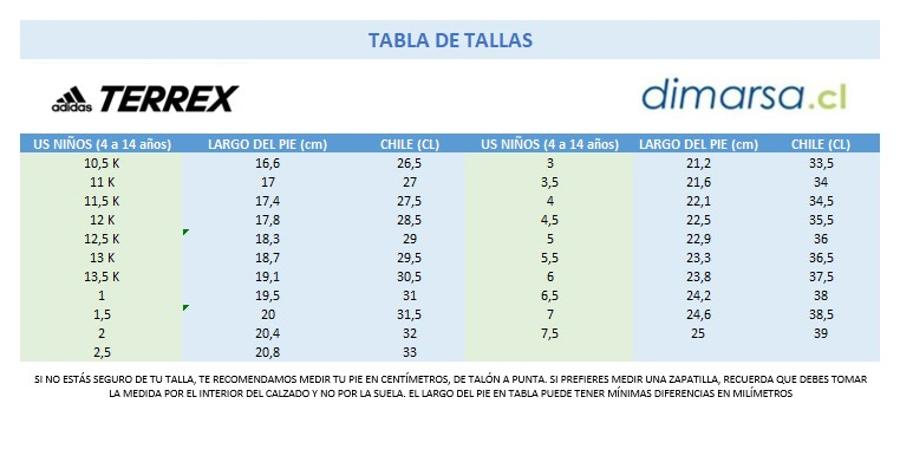 Zapatilla Senderismo Adidas Terrex Niños Celeste