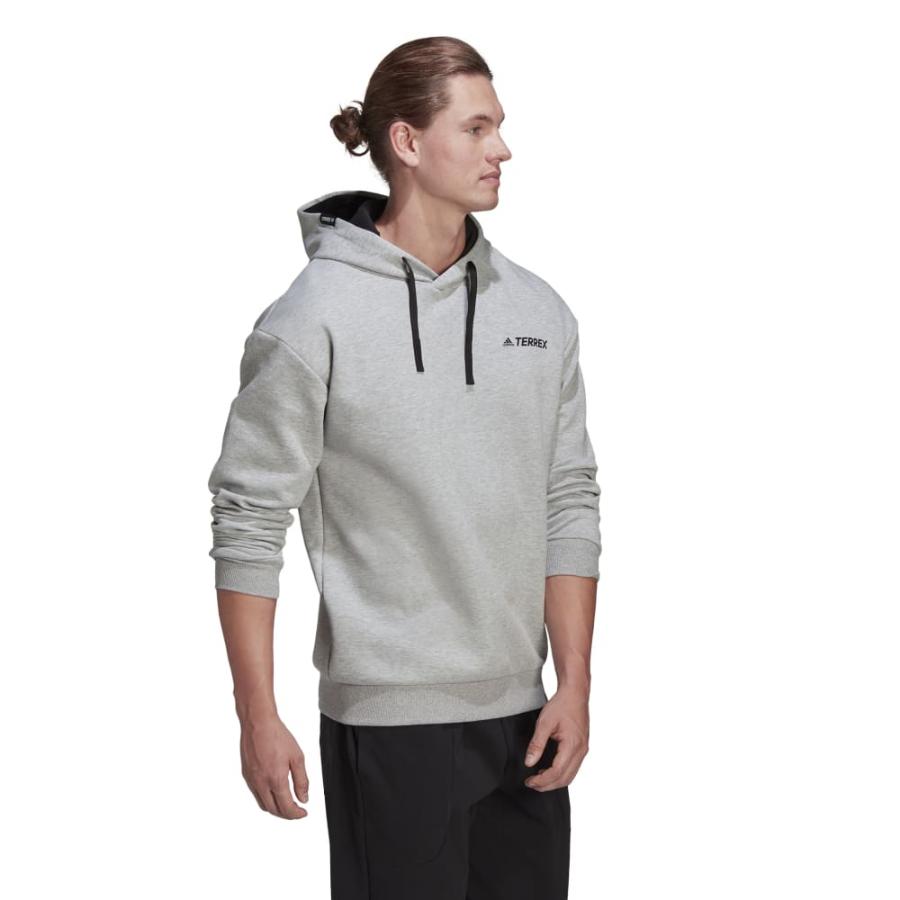 Poleron Adidas Terrex Capucha Gris