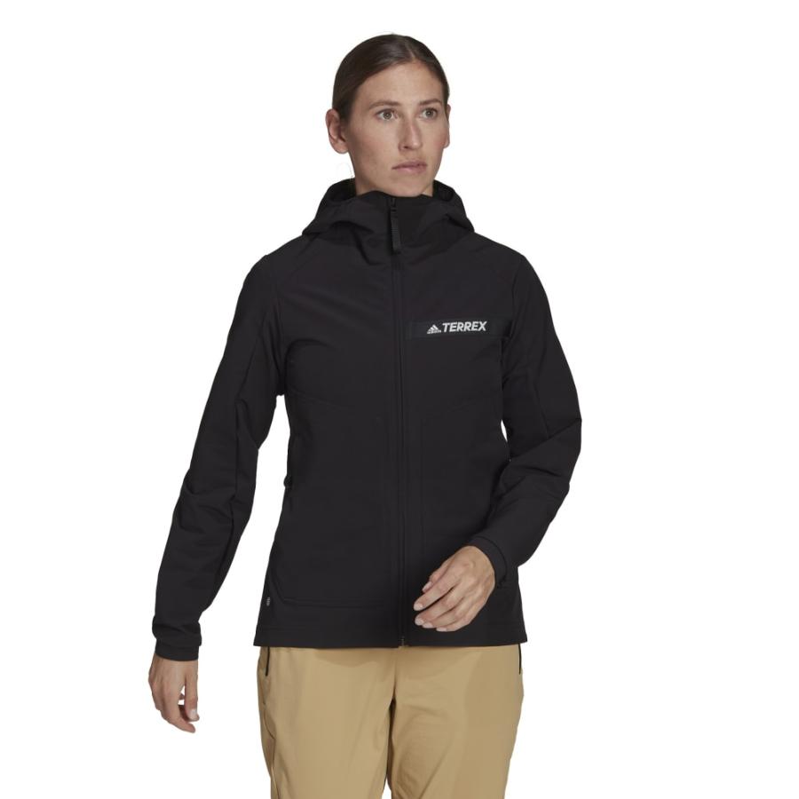 Chaqueta Softshell Mujer Adidas Terrex Multi Estructura Negro