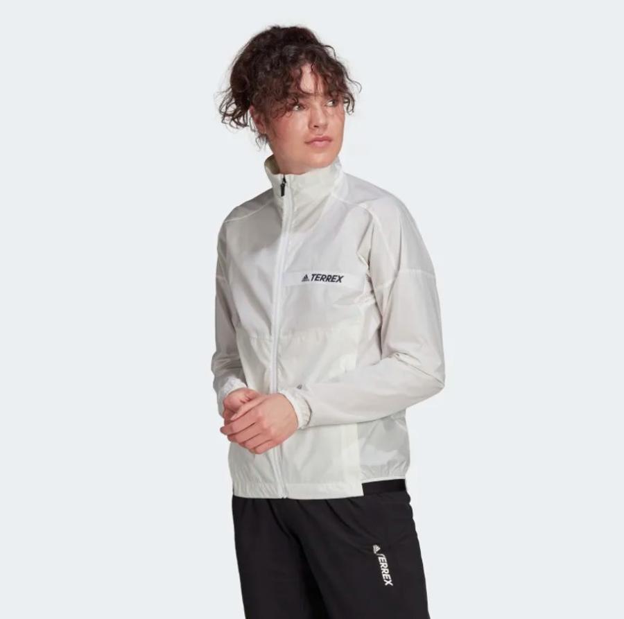 Cortaviento Wind Dry Adidas Terrex Mujer Blanco