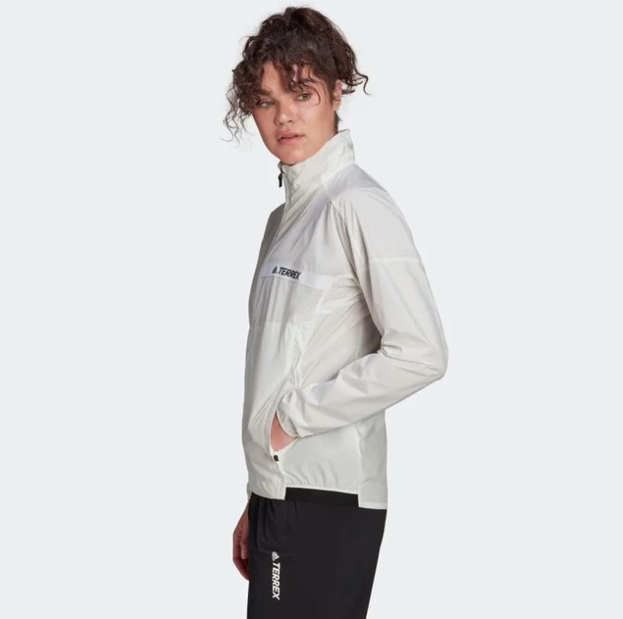 Cortaviento Wind Dry Adidas Terrex Mujer Blanco