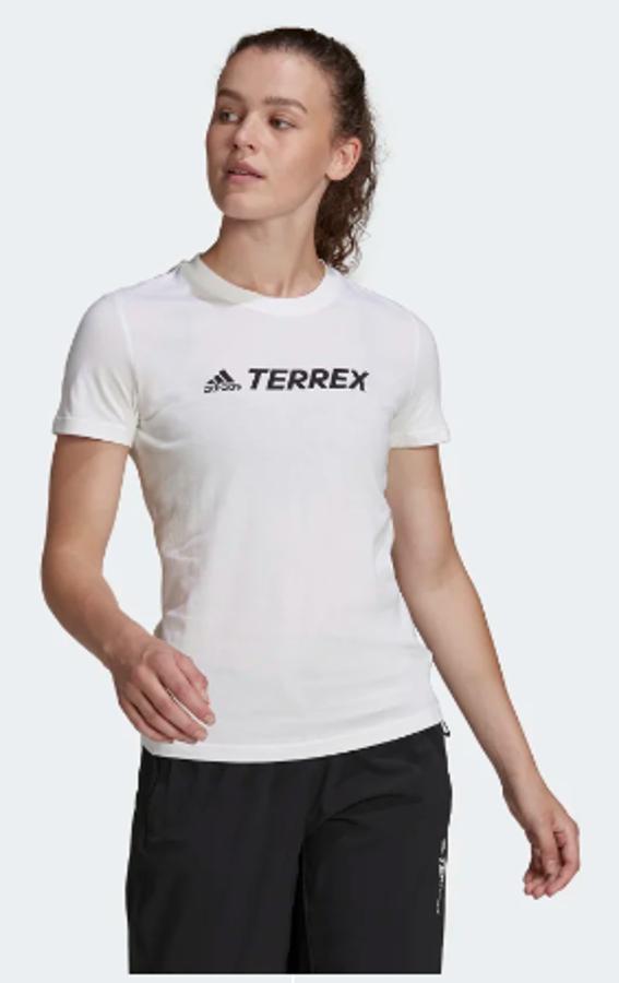 Polera Terrex Classic Mujer Blanco