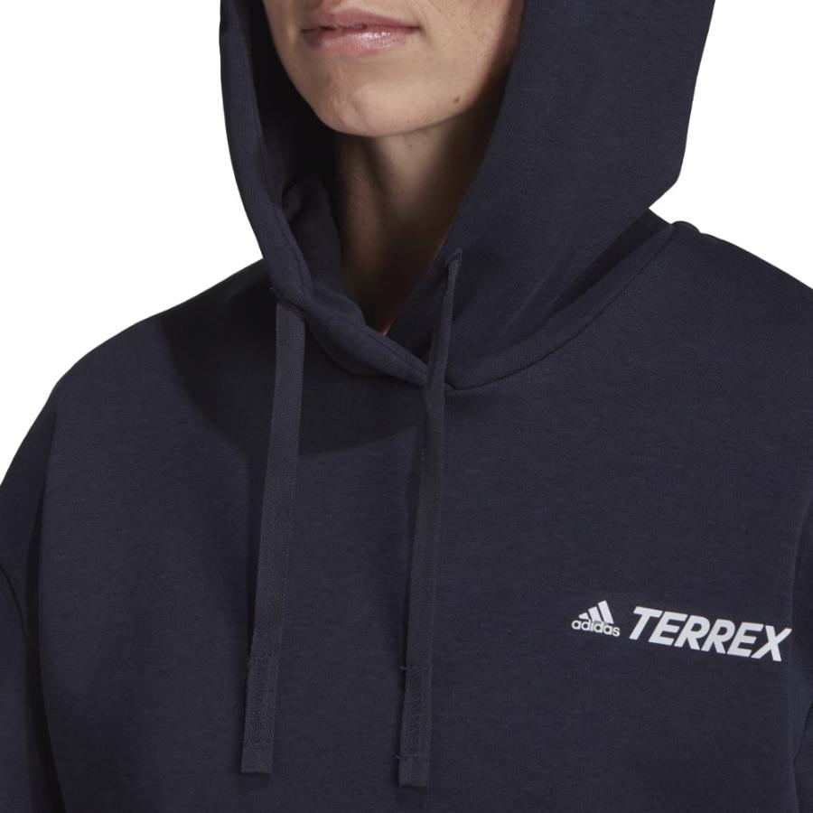 Poleron Capucha Adidas Terrex Logo Mujer