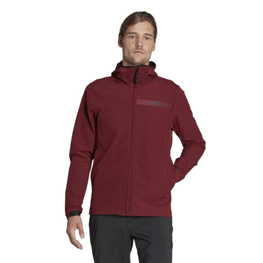 Chaqueta Deportiva Hombre Adidas Terrex Rojo