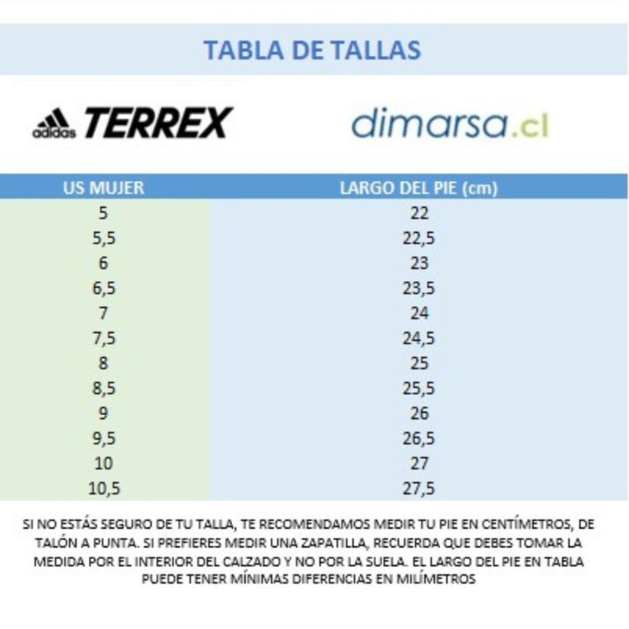 Zapatillas De Senderismo Mujer Adidas Terrex Gris