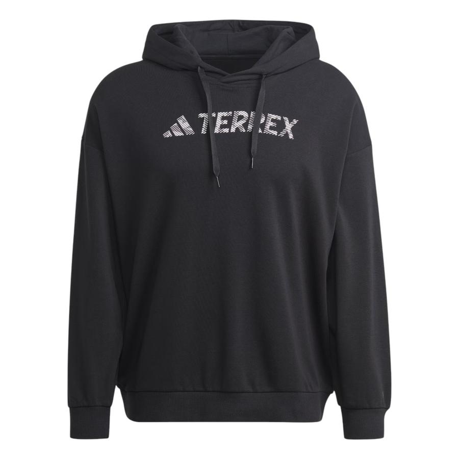 Polerón Con Capucha Unisex Adidas Terrex Negro
