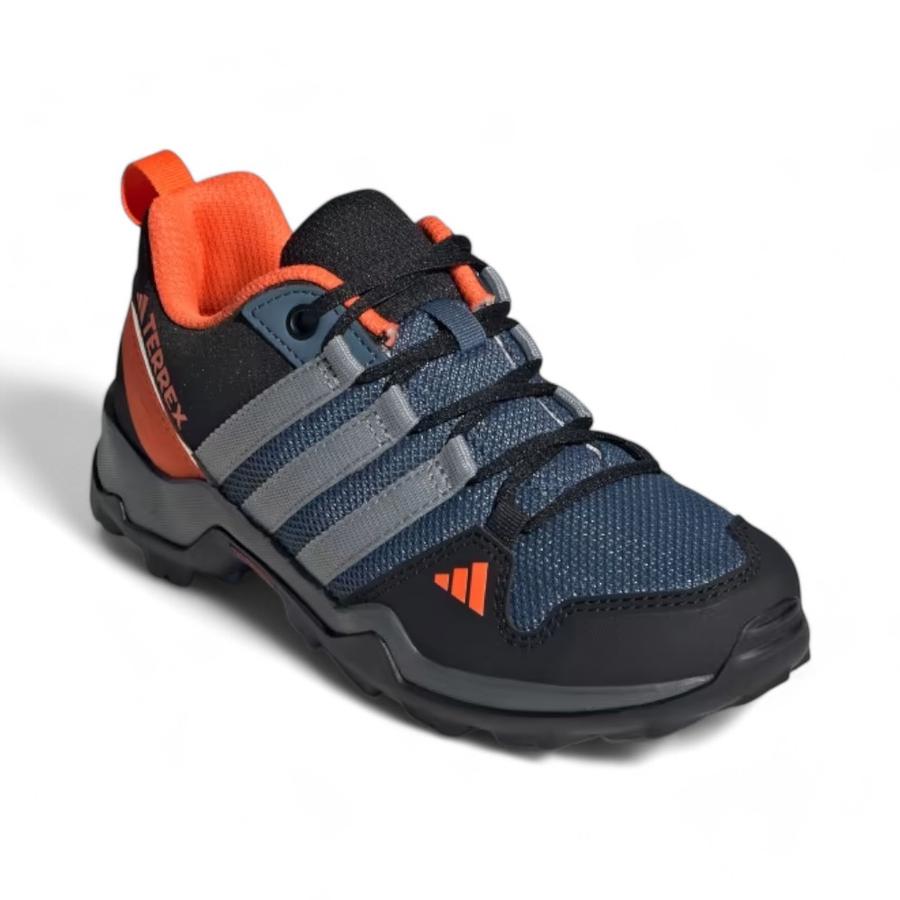 Zapatillas Outdoor Niños Adidas Terrex AX2R Gris/Naranjo