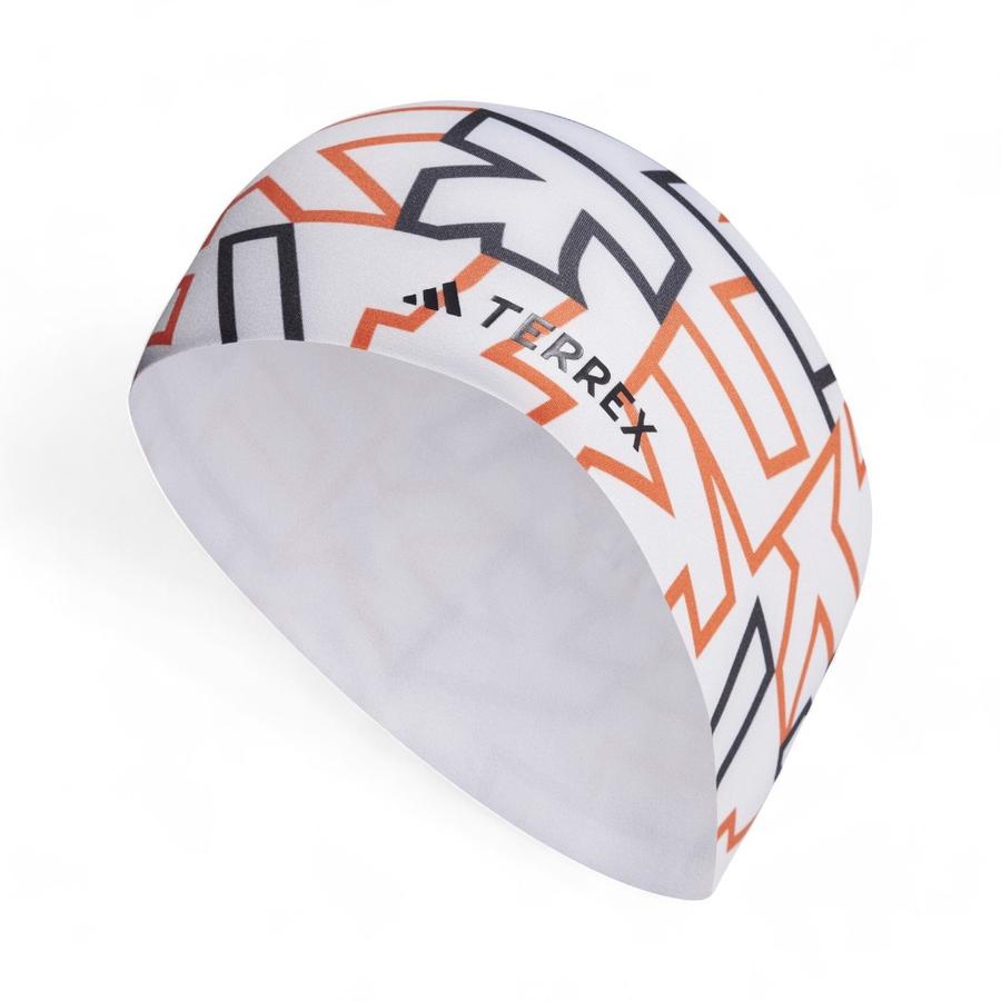 Banda Para Cabeza Adidas Terrex Aeroready Blanco/Naranjo