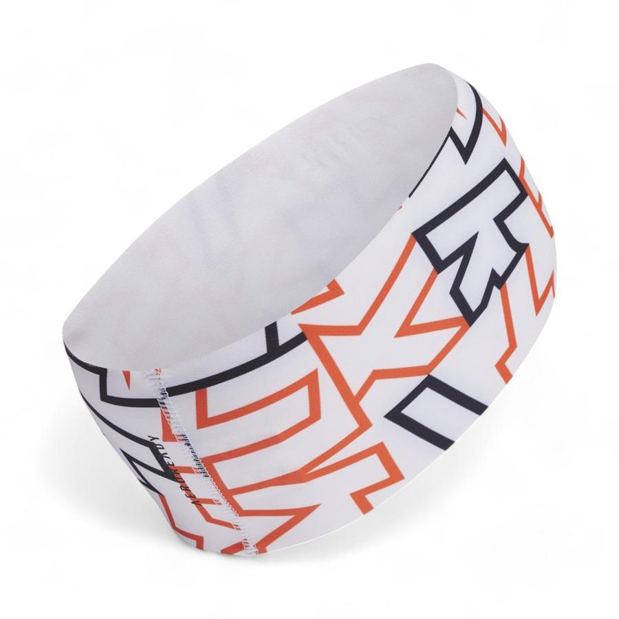Banda Para Cabeza Adidas Terrex Aeroready Blanco/Naranjo