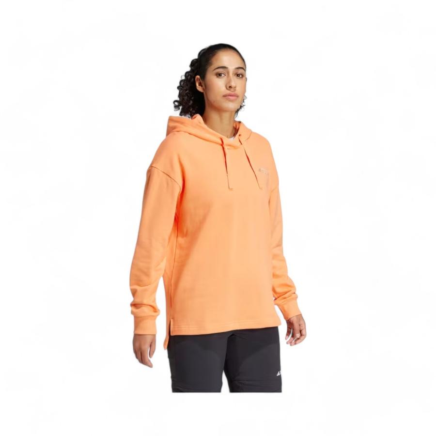 Polerón Mujer Adidas Terrex IS7227 Hoodie Naranjo