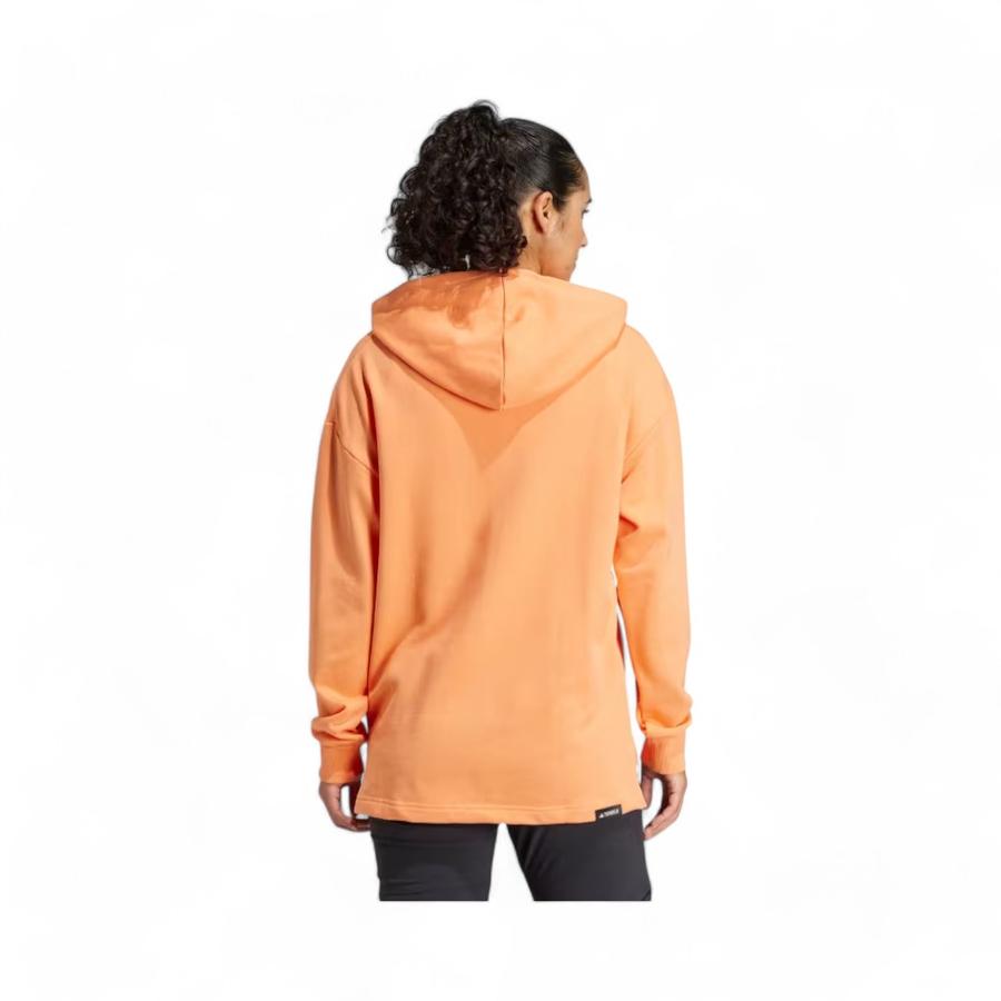 Polerón Mujer Adidas Terrex IS7227 Hoodie Naranjo