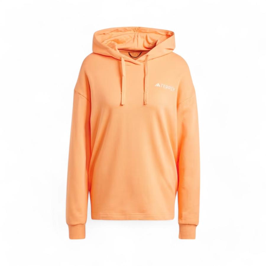 Polerón Mujer Adidas Terrex IS7227 Hoodie Naranjo