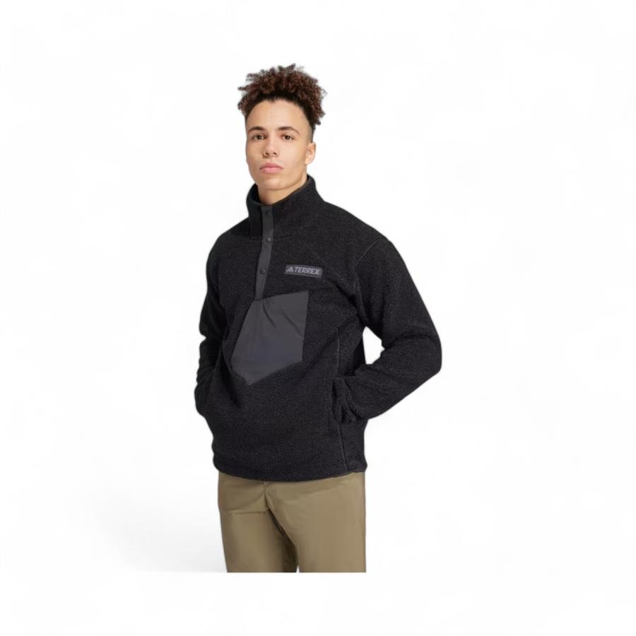 Polar Hombre Adidas Terrex Xploric Fleece Gruesa Negro
