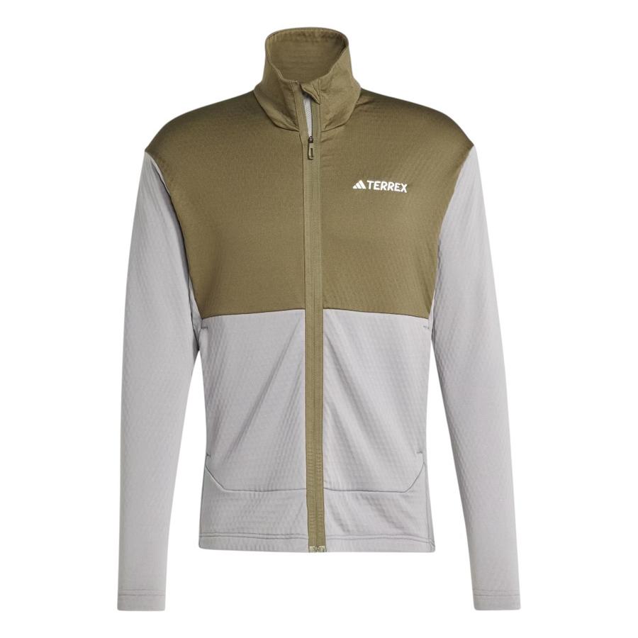 Chaqueta Outdoor Hombre Adidas Terrex Olivo