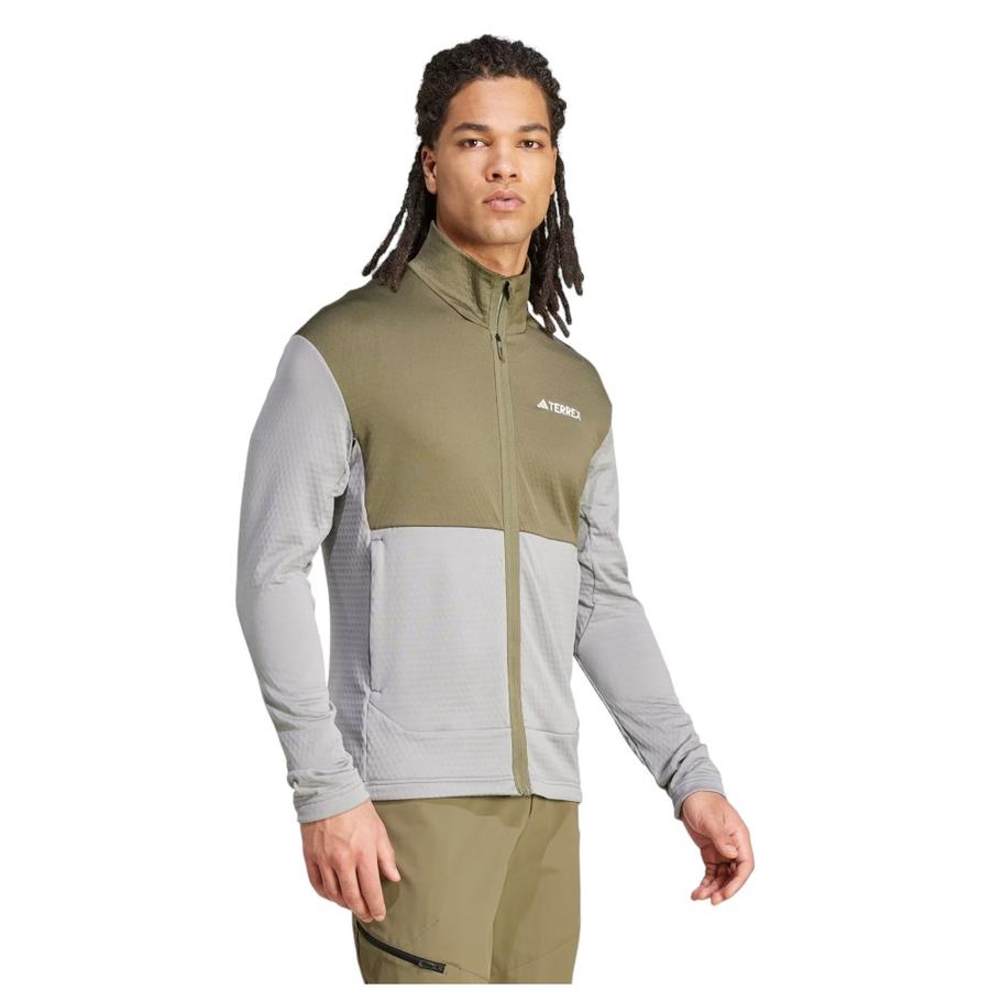 Chaqueta Outdoor Hombre Adidas Terrex Olivo