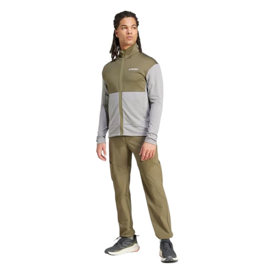 Chaqueta Outdoor Hombre Adidas Terrex Olivo