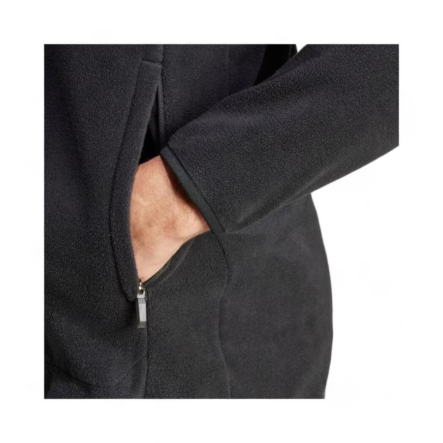 Chaqueta Outdoor Hombre Adidas Terrex Fleece Negro