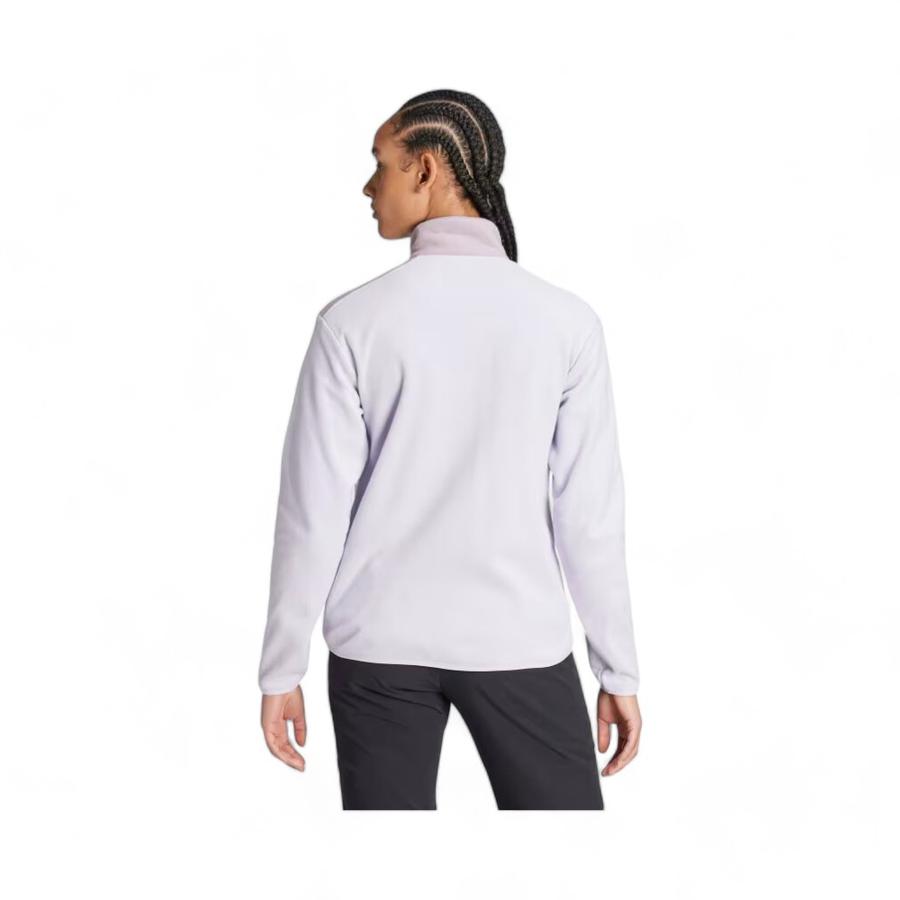 Chaqueta Outdoor Mujer Adidas Terrex Fleece Morado