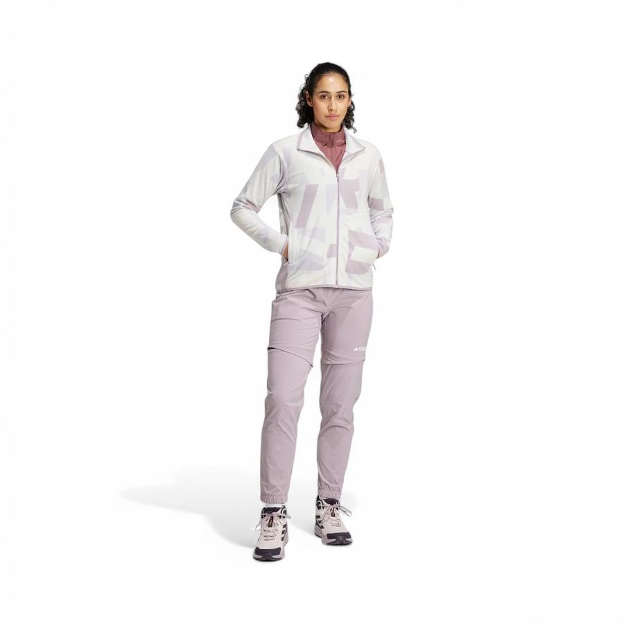 Polar Mujer Adidas Terrex Multi Printed Gris/Lavanda