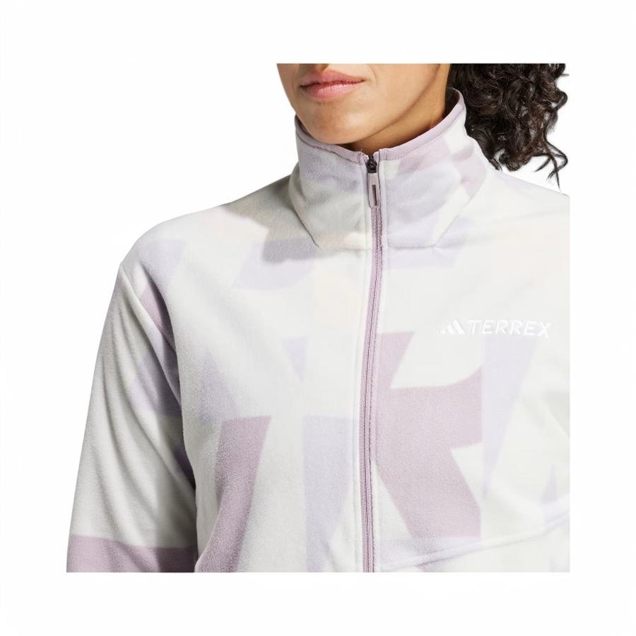 Polar Mujer Adidas Terrex Multi Printed Gris/Lavanda