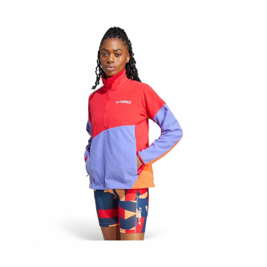 Chaqueta Mujer Adidas Terrex Anorak Multi Purpura/Rojo