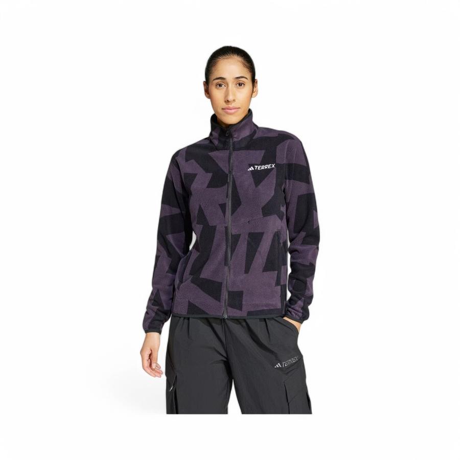 Chaqueta Mujer Adidas Terrex Multi Printed Negro/Morado