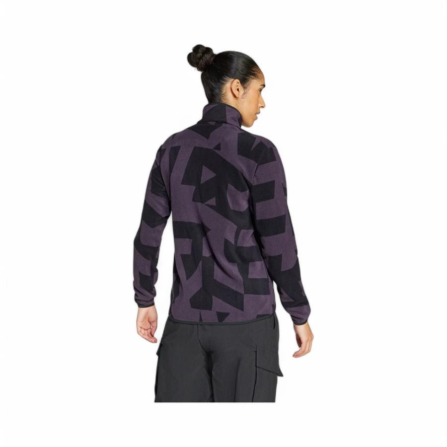 Chaqueta Mujer Adidas Terrex Multi Printed Negro/Morado