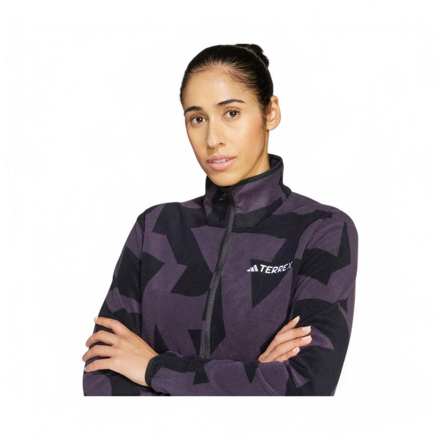 Chaqueta Mujer Adidas Terrex Multi Printed Negro/Morado