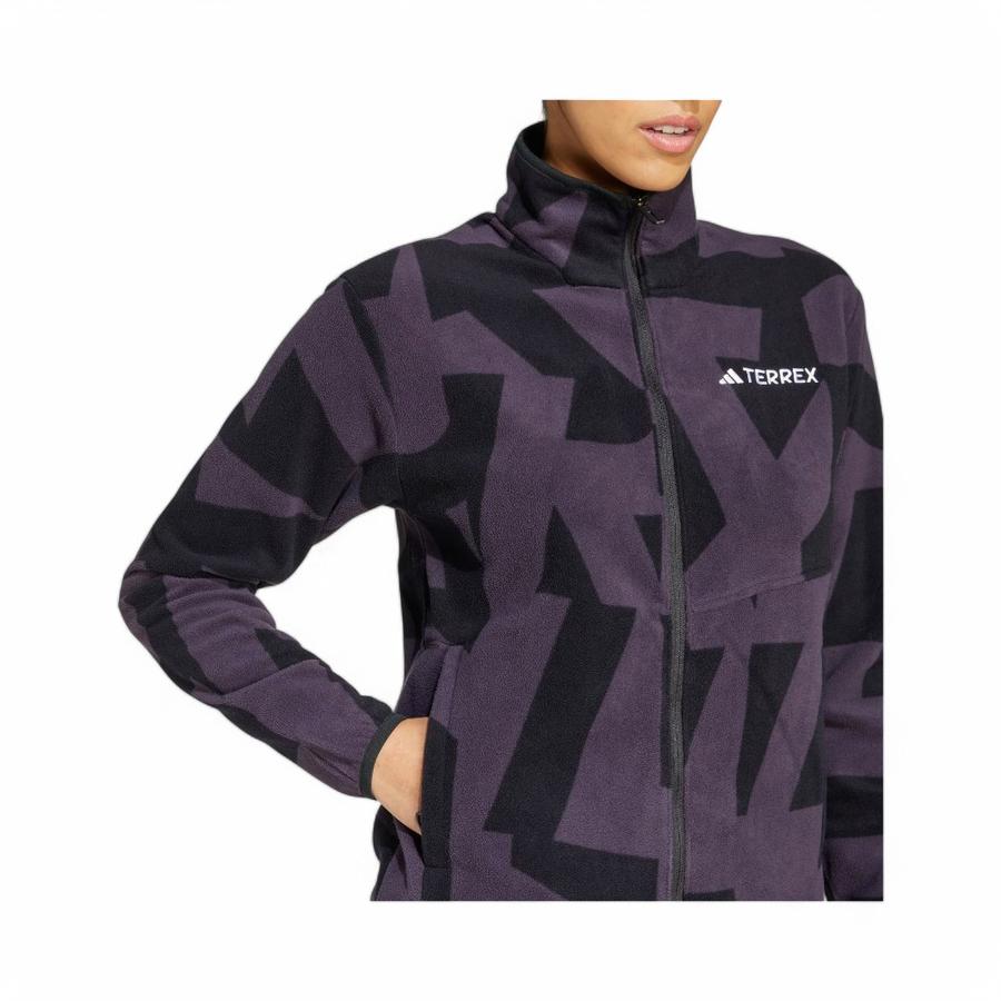 Chaqueta Mujer Adidas Terrex Multi Printed Negro/Morado