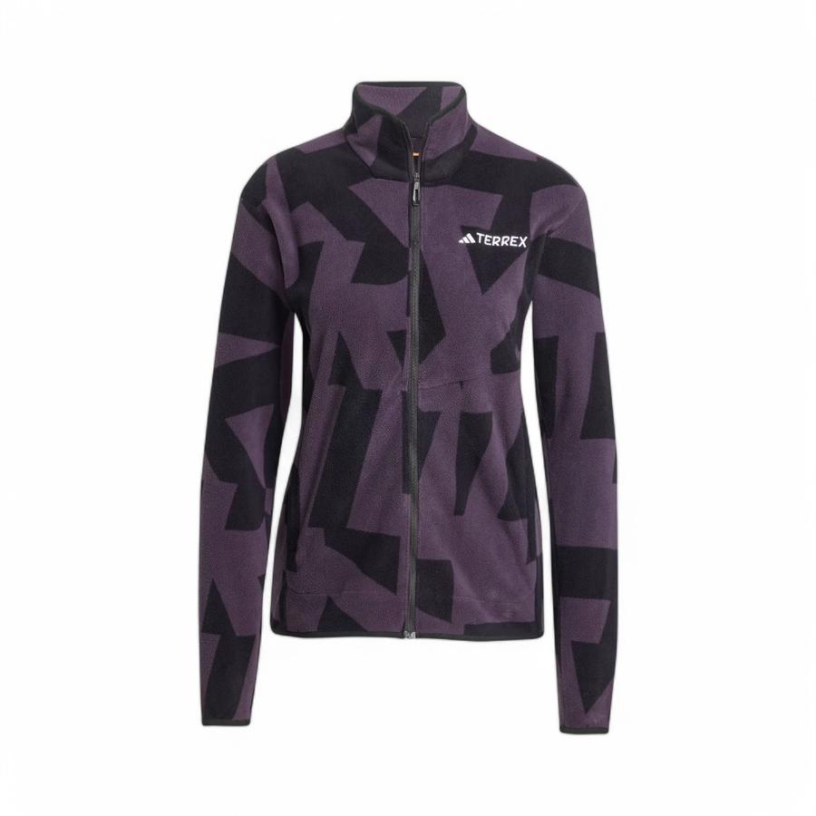 Chaqueta Mujer Adidas Terrex Multi Printed Negro/Morado