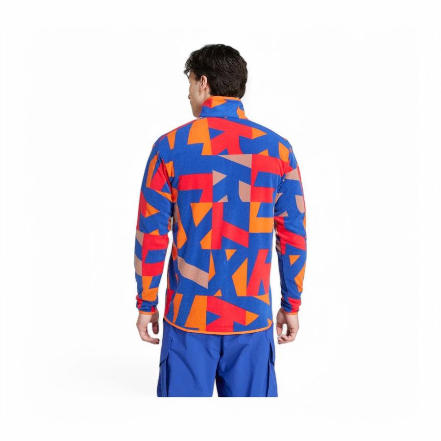 Chaqueta Hombre Adidas Terrex Multi Printed Rojo/Azul