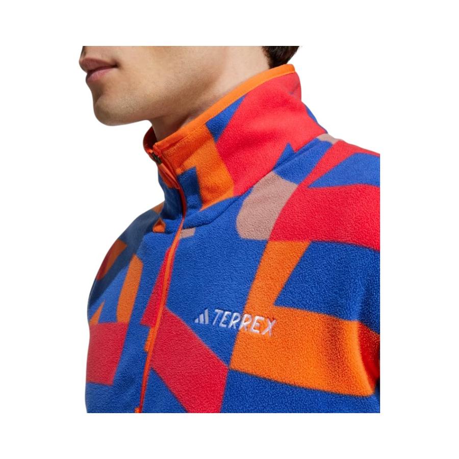 Chaqueta Hombre Adidas Terrex Multi Printed Rojo/Azul