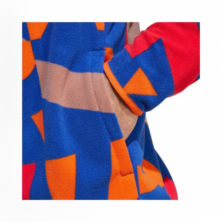 Chaqueta Hombre Adidas Terrex Multi Printed Rojo/Azul