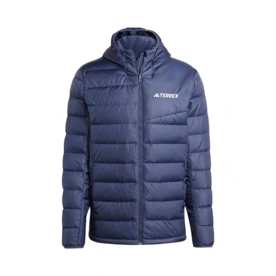 Chaqueta Outdoor Gorro Hombre Adidas Terrex MT Down Azul