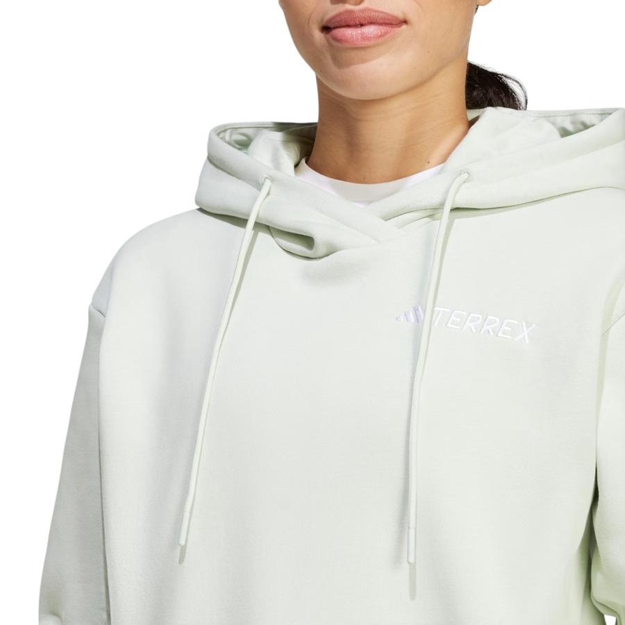 Polerón Con Capucha Mujer Adidas Terrex Verde