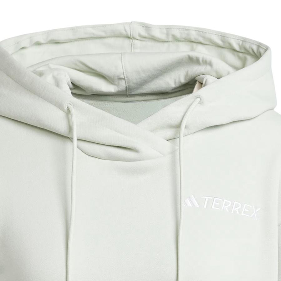 Polerón Con Capucha Mujer Adidas Terrex Verde