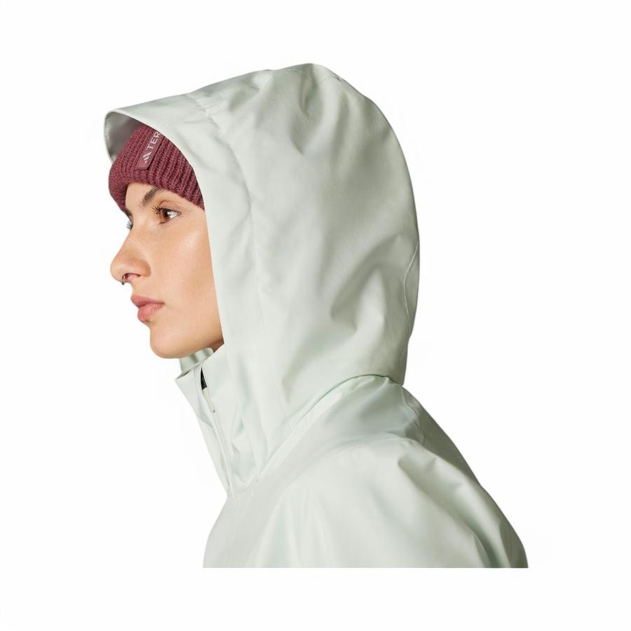 Chaqueta Mujer Adidas Terrex Multi Essentials 2L Verde Claro