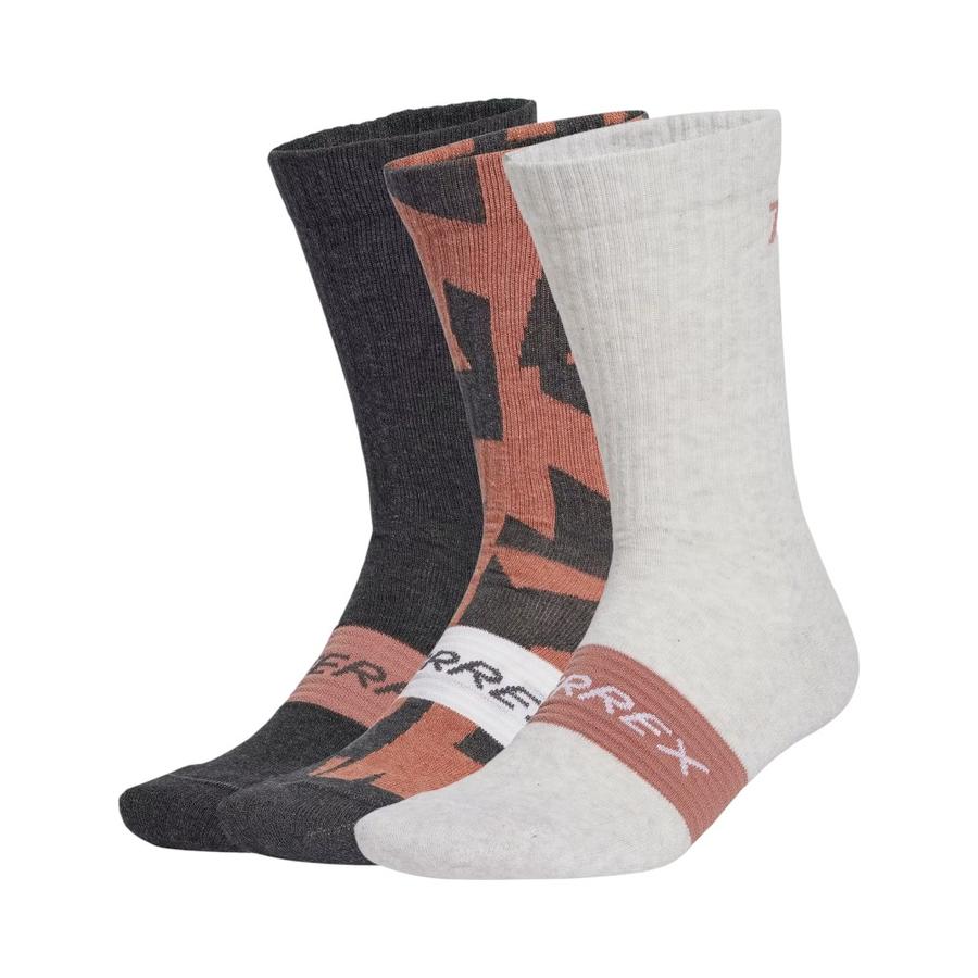 Pack 3 Calcetines Unisex Adidas Terrex Acolchados Multicolor