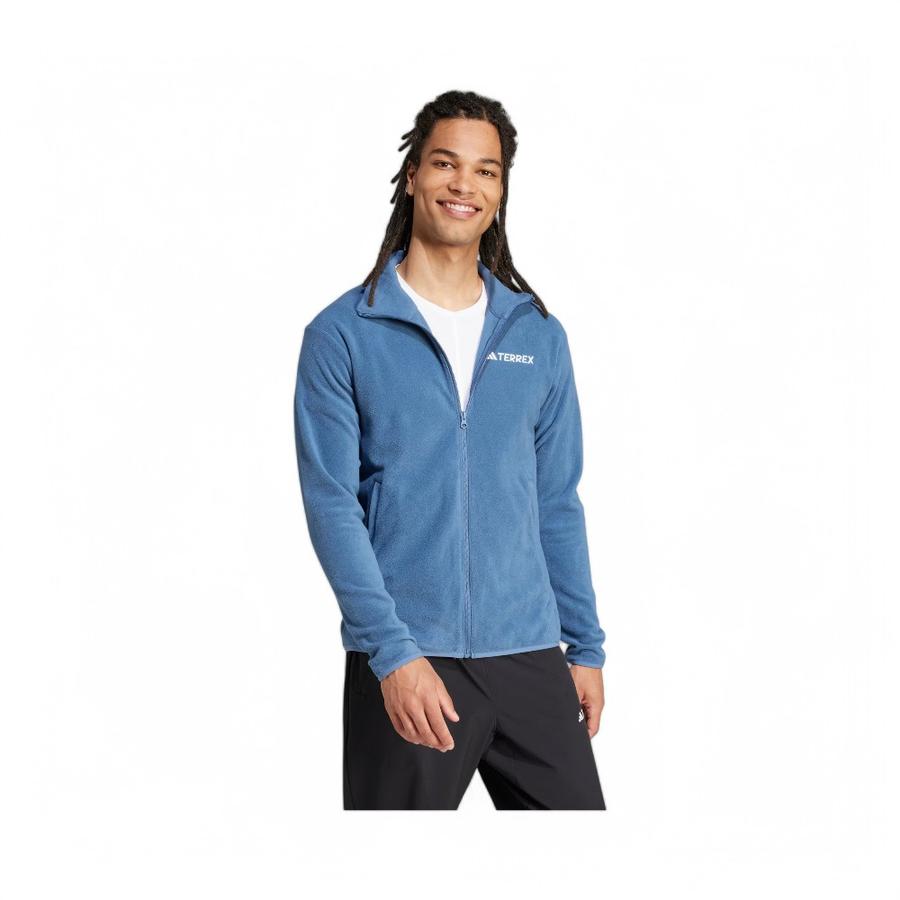 Polar Hombre Adidas Terrex Multi Full Zipper Azul