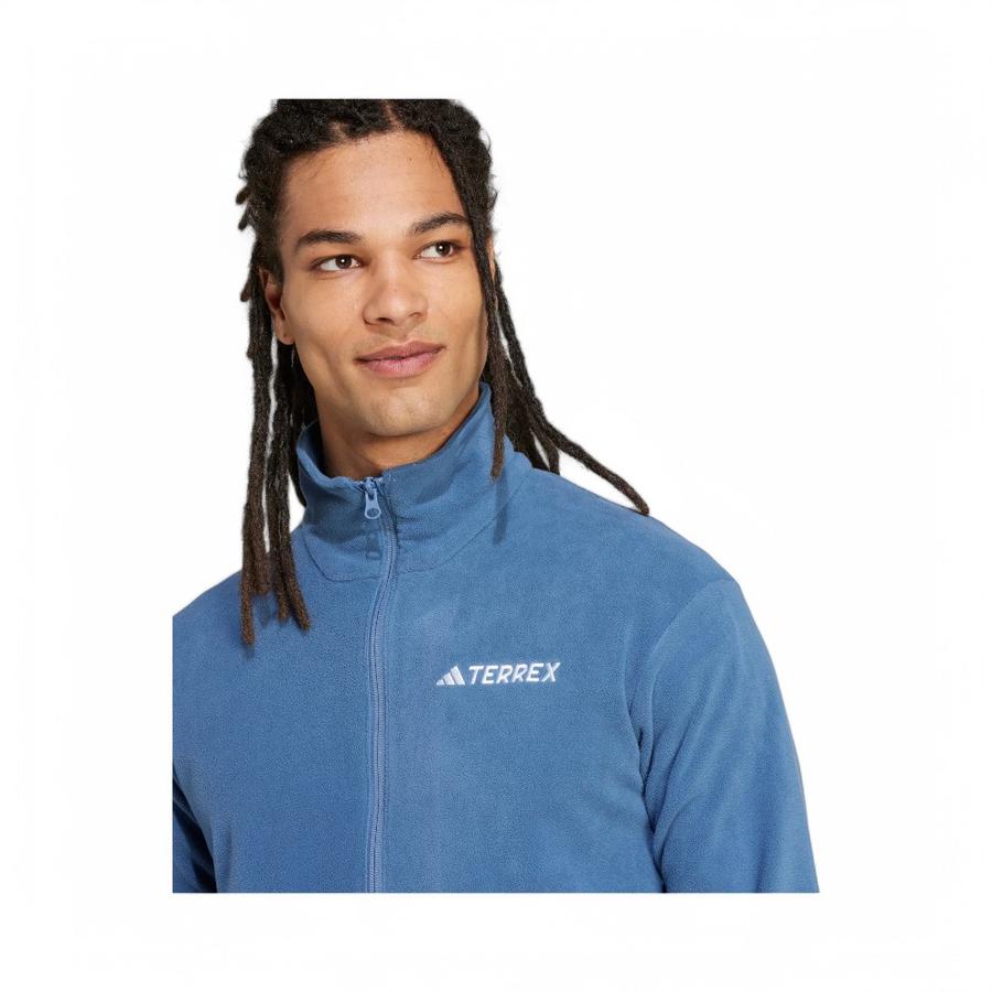 Polar Hombre Adidas Terrex Multi Full Zipper Azul