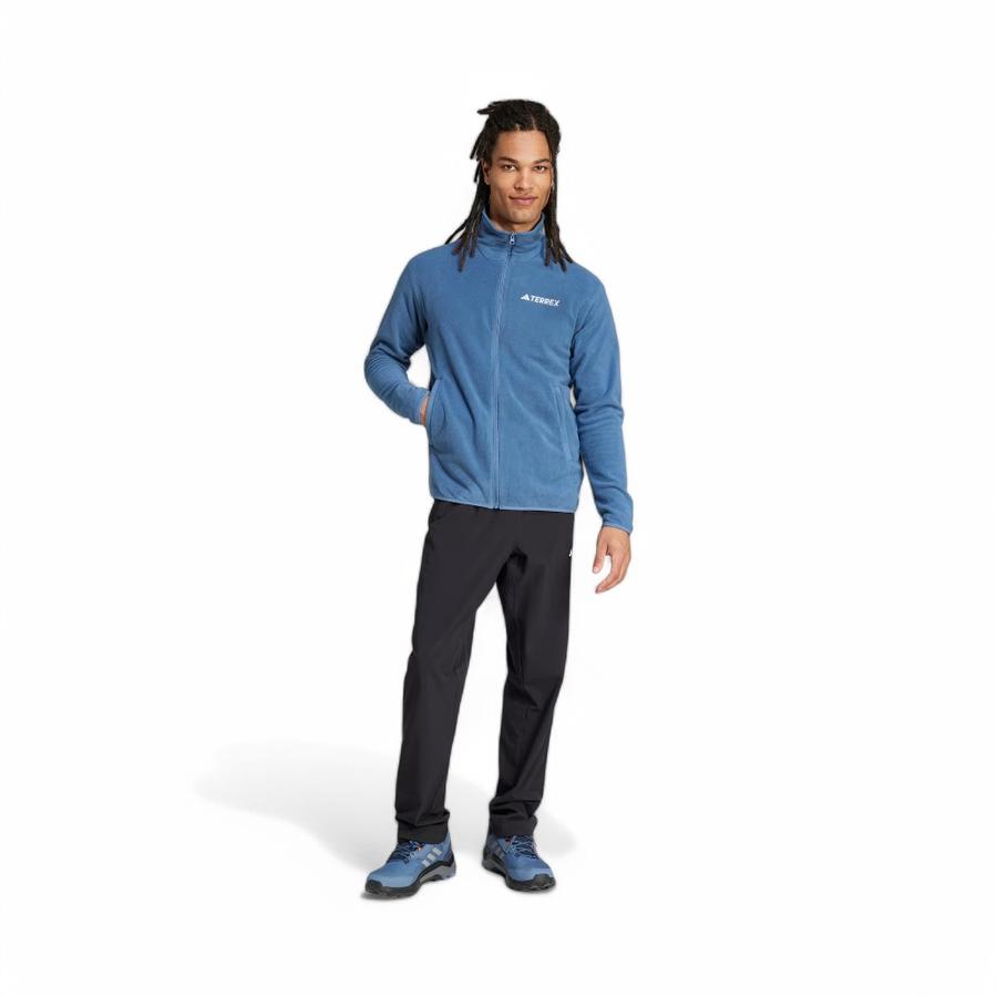 Polar Hombre Adidas Terrex Multi Full Zipper Azul