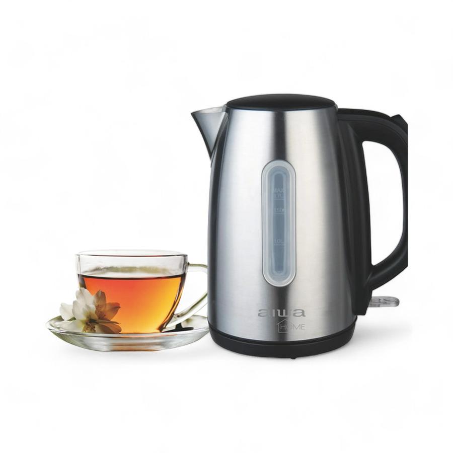 Hervidor Eléctrico Aiwa 1.7 Litros Acero Inoxidable Inox