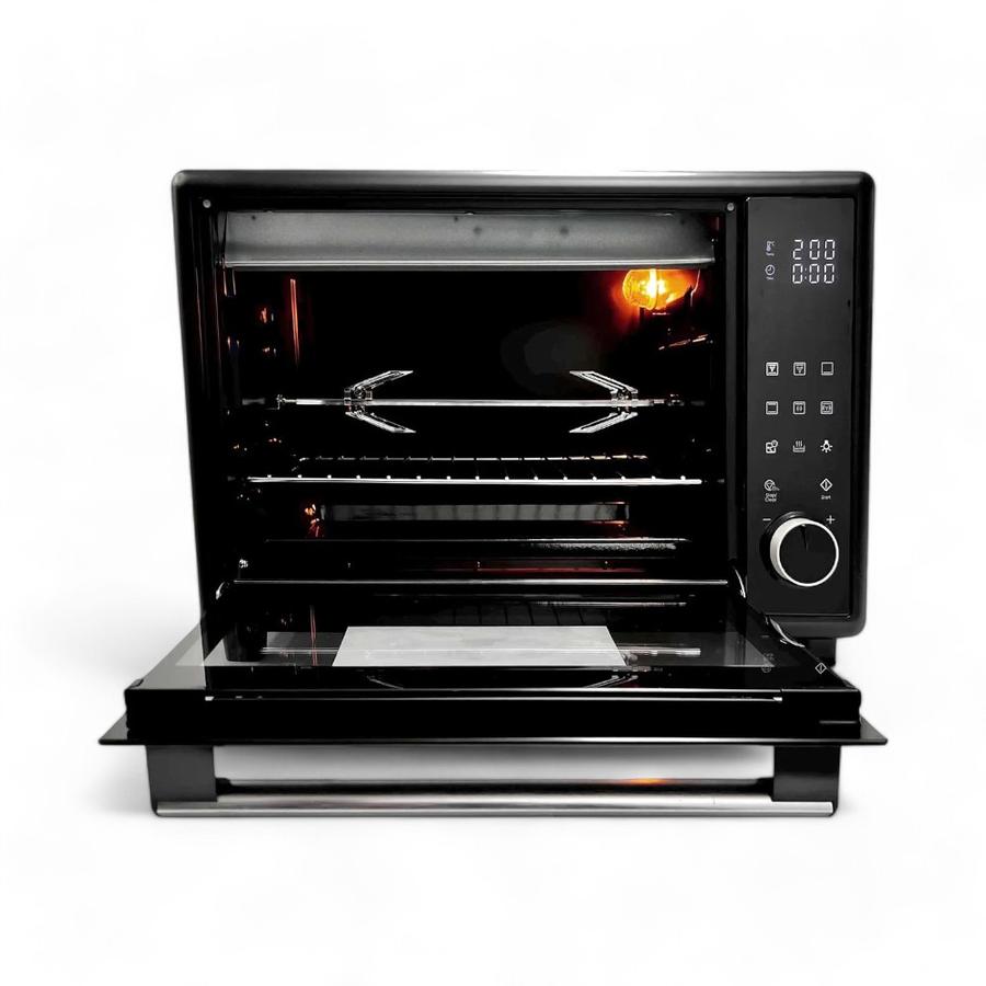 Horno Eléctrico Aiwa Antiadherente 32 Litros 1800W Negro