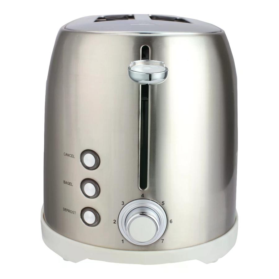 Tostador Doble Aiwa 800W Acero Inoxidable