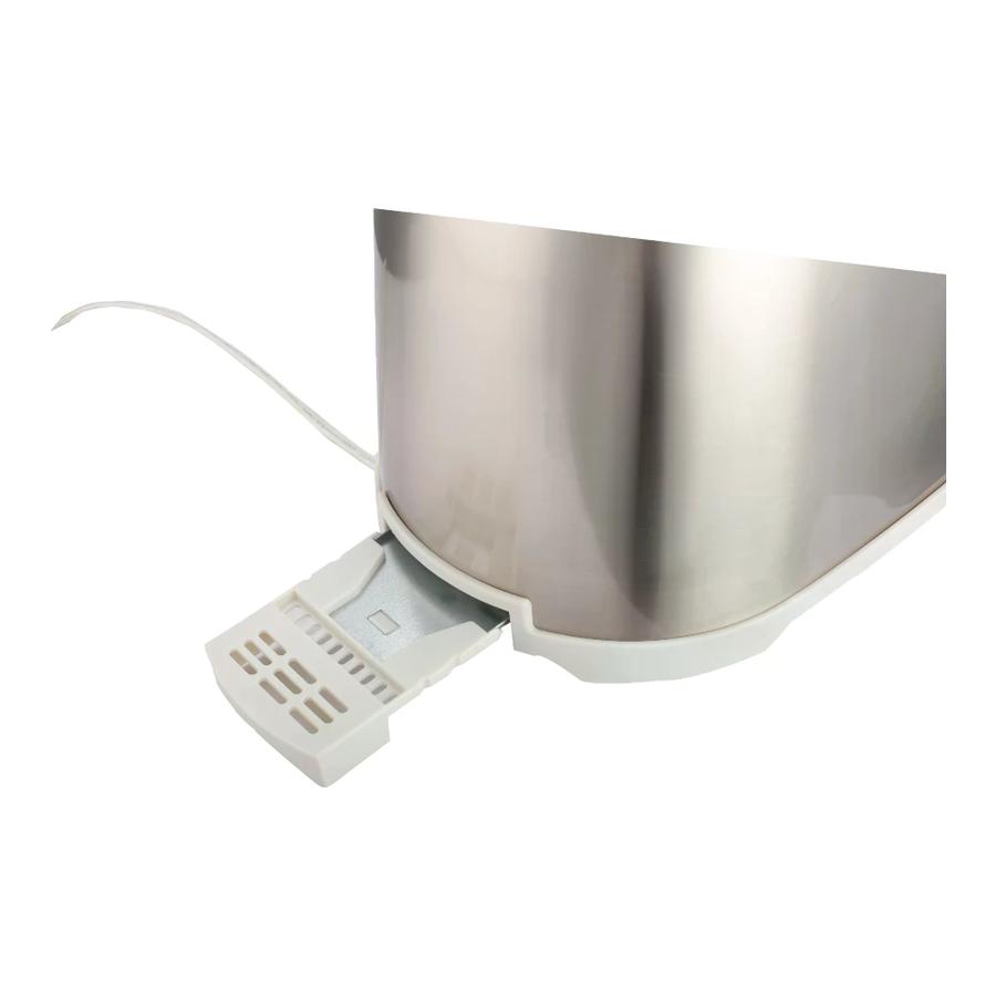 Tostador Doble Aiwa 800W Acero Inoxidable