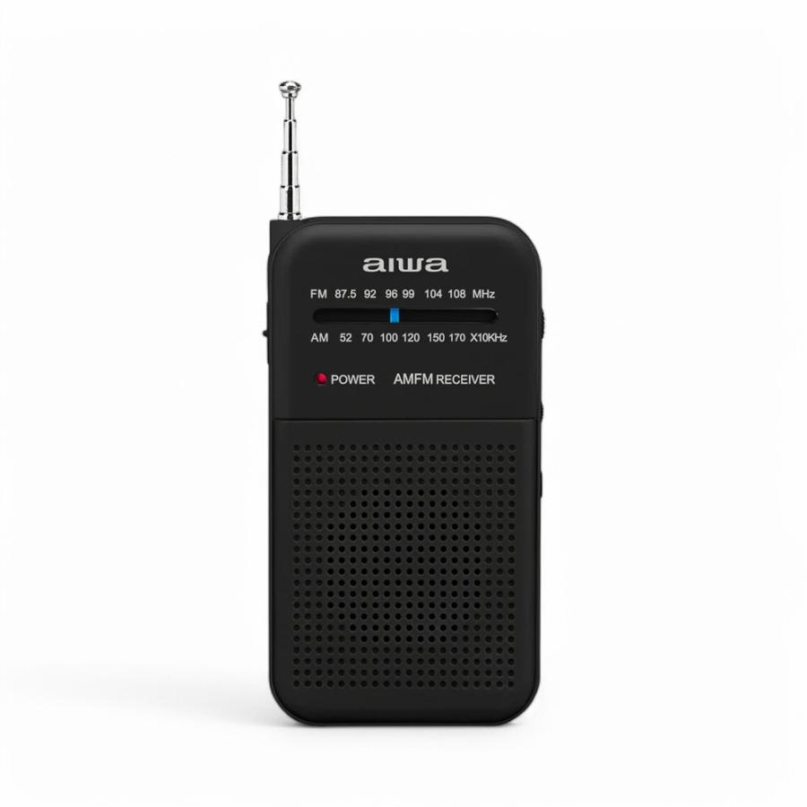 Radio Portátil Aiwa Análoga FM/AM Negro