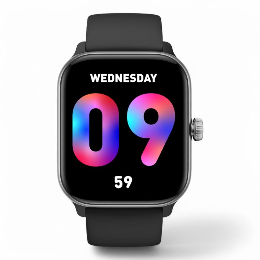 Smartwatch Aiwatch Pro Marco Metálico Negro
