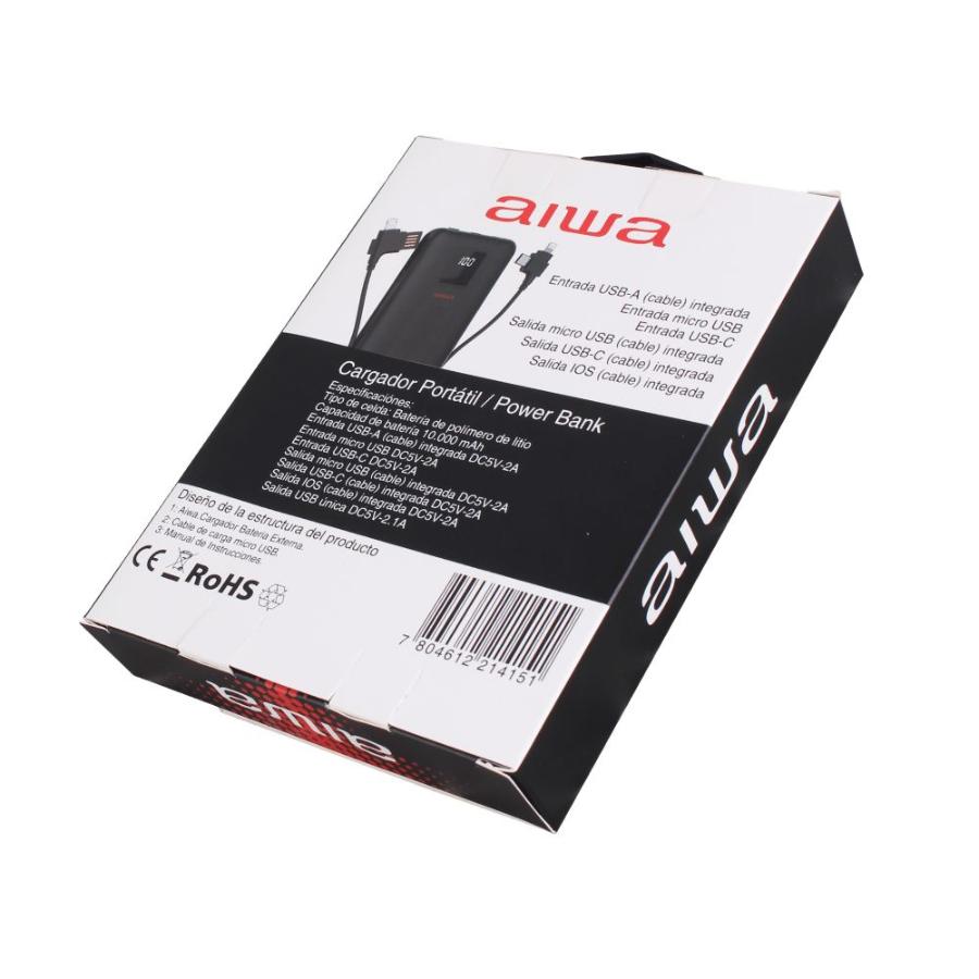 Cargador Portátil Aiwa 10000 Mah PAW230