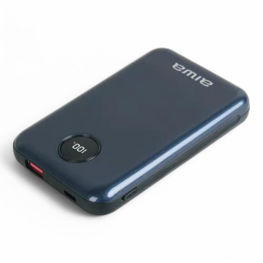 Cargador Batería Externa Aiwa 10000 MAH USB Azul