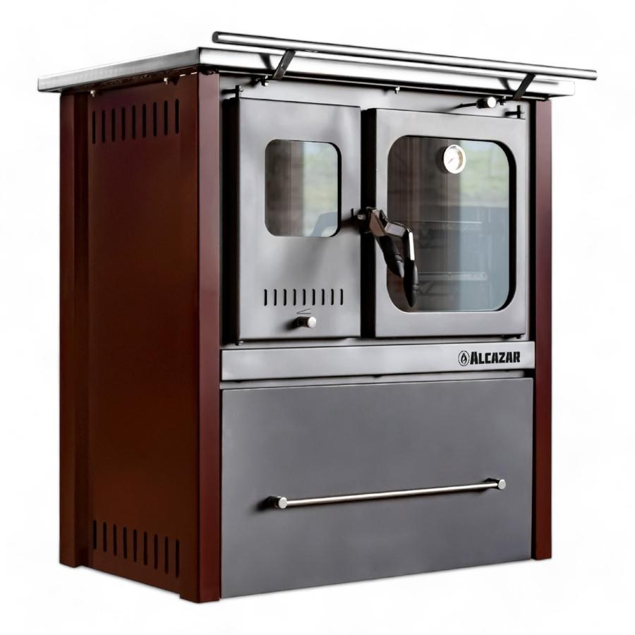 Combo Cocina Alcázar M90 Con Kit Acero 6